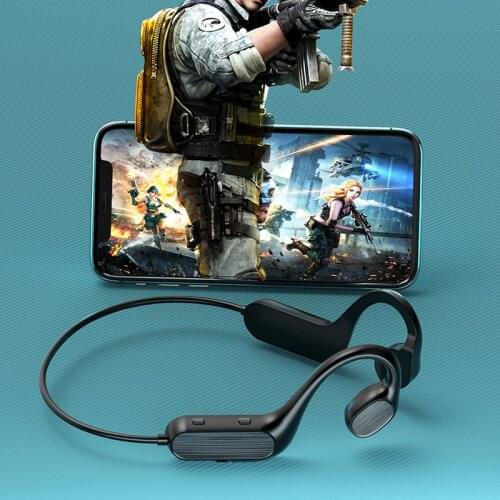 Bone Conduction Bluetooth Earphone 5.0 Sport Waterproof Wireless Bluetooth Headphone 2021 New Designed Earbuds