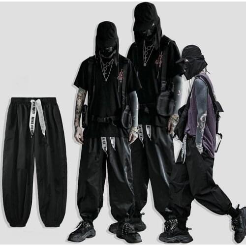 Streetwear Hip Hop Mens Trousers Leisure Jogger Fashionable Harem Pants Men Loose 2020 New Elasticated Waist Mens Sweatpants