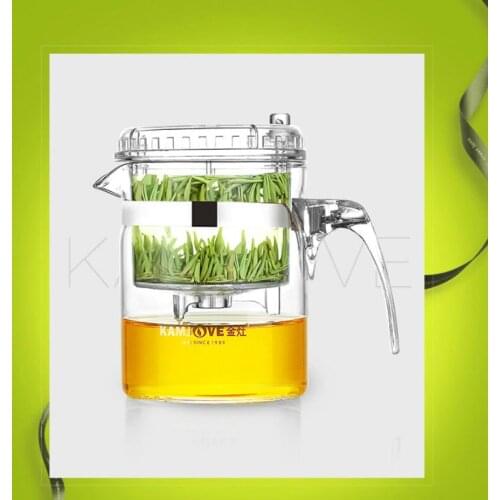 "KingTeaMall" KAMJOVE Tea Infuser Teapots Press Art Teacup New Series Teawares Teatools PiaoYiBei 200ml / 300ml / 500ml