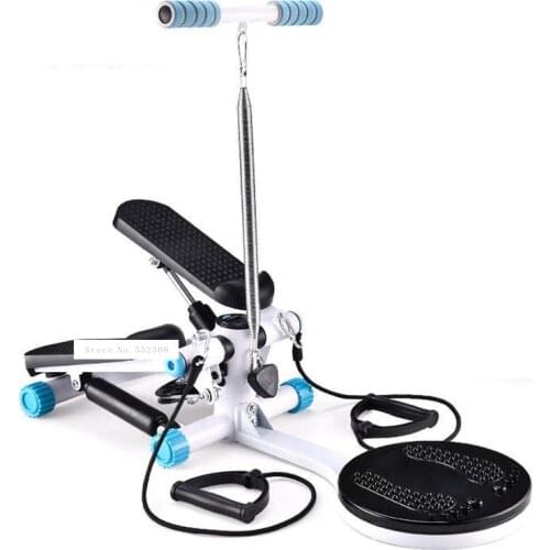 XS-119 Double Person Hydraulic Stepper Multifunctional Handrail Stepper Treadmill Waist Twisting Indoor Fitness Stepping Machine