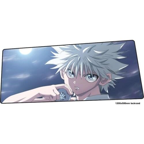 HUNTERxHUNTER mouse pad 1200x500mm mousepads Boy Gift best gaming mousepad gamer Personality mouse pads keyboard pc pad