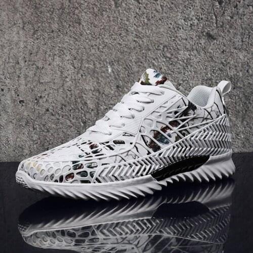 Spring Men Women Sneakers Breathable Student Mesh Sports Couple Shoes Female Cushion Camouflage Casual Tennis Shoes Zapatillas