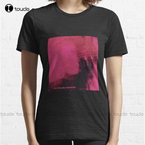 New Loveless - My Bloody Valentine T-Shirt Cotton Tee Shirt black and white shirt Unisex