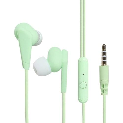 New Wired Headphones Wire-controlled In-ear Mobile Phone Headsets With Microphone For Apple For Android Phone