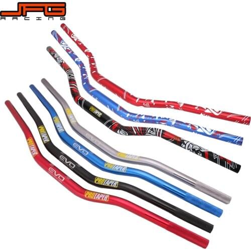Motorcycle 1 1/8" 28MM CNC Handlebar Hand Fat Handle Bar For KTM YAMAHA HONDA SUZUKI KAWASAKI YZ250F CRF230F Dirt Bike PRO Taper