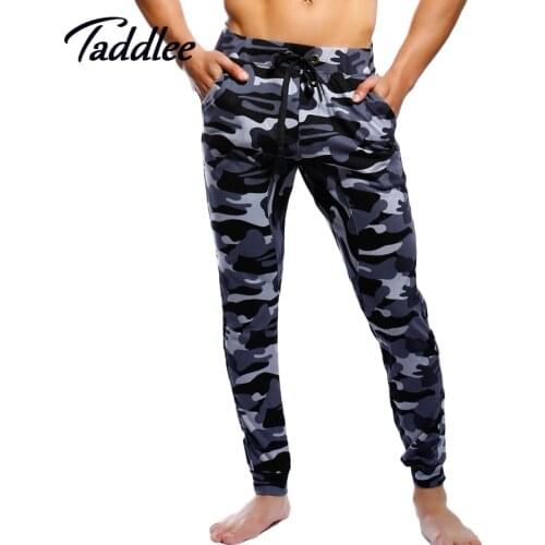 Taddlee Brand Mens Active Jogger Sports Pants Low Waist Baggy Full Length Bottoms Harem Pants Gym Runnig Military Sweatpants