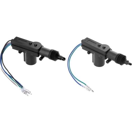 Universal 12V Car Central Locking System Anti-theft Central Lock 2/5 Wires Solenoid Actuator Door Motor Auto Accessories