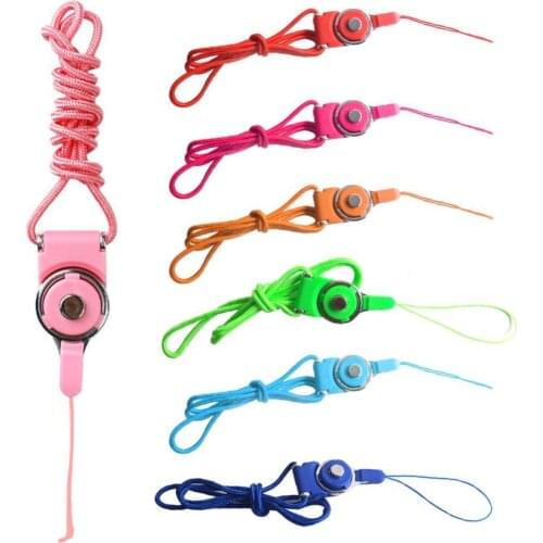 Universal Detachable Braided Phone Case Lanyard Strap Finger Neck Hanging Rope