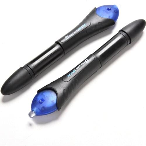 Uv Light Repair Tool 5 Second Quick Fix Liquid Glue Pen With Glue Super Powered Liquid Plastic Welding Compound Office Supplies