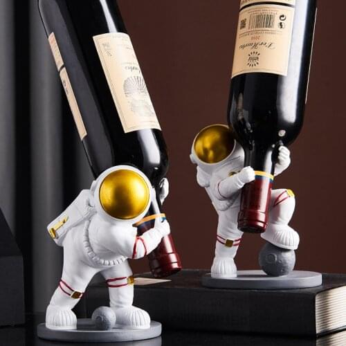 Astronaut Wine Rack Decoration Modern Minimalist Luxury High-End Creative Spaceman Living Room Tv Cabinet Home Decoration