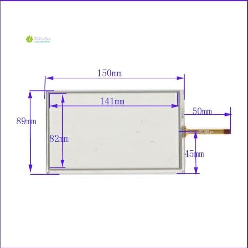 XWT199 150mm*89mm 4lines this is compatible NEW 6inch 4 line For Car DVD touch screen panel 150*90 TouchSensor FreeShipping