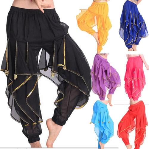 Egypt Bollywood 8 Colors Belly Dancing Skirts Swing Skirt Belly Dance Pants Professional Costume India Belly Dance Pant