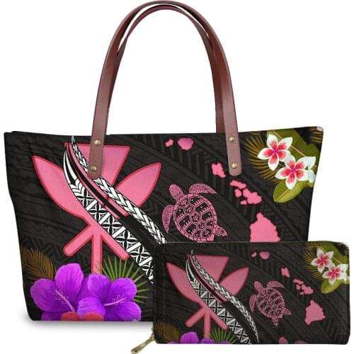 Women PU Leather Sea Turtle Shoulder Bags Purse Set Large Capacity Tote Bags Female Travel Shoulder Bags Free Dropship Wholesale