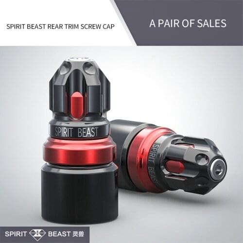 1Pair Screw Cap Creative Decorative Screw Cover Motorbike Modeling Motorcycle Personalized Electric Car Accessories