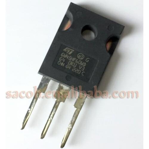 10Pcs STGW45HF60WD GW45HF60WD or STGWA45HF60WD GW45HF60WD TO-247 45A 600V Ultra fast IGBT
