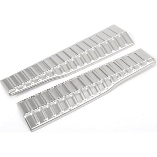 2Pcs/set Car Trunk Door Rear Bumper Inner Sill Plate Protector Cover Trim For Alfa Romeo Giulia 2017 Styling Mouldings