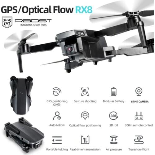 2021 NEW Drone 4k Profession Wide Angle Camera 1080P WiFi Drone Optical Flow Dual Positioning Keep Drones Camera Helicopter Toys