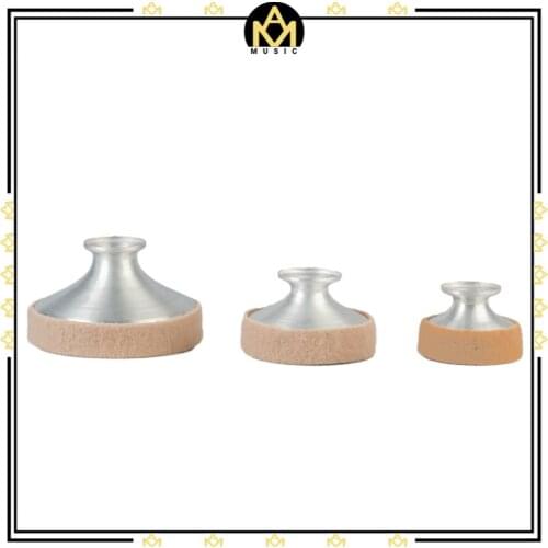 3 PCS Sax Mute SET Aluminum Alloy Sax Mute Saxophone Sound Dampener Practice Silencer For Alto/ Tenor/ Soprano Saxophone