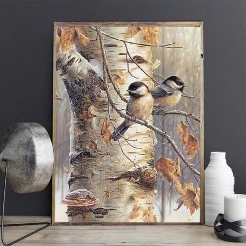 DIY 5D Diamond Painting Full Square Animals Birds Cross Stitch Mosaic Picture of Rhinestones Decor Diamond Embroidery landscape