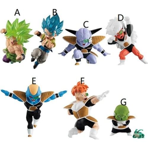 Bandai Genuine CANDY TOY Dragon Ball ADVERGE MOTION 2 Broli Ginyu Jeice Burter Recoom Guldo Action Figure Model Toys