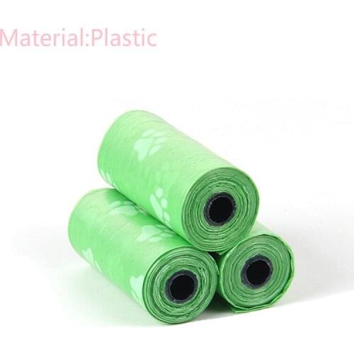 Biodegradable Pet Dog Poop Bag Zero Waste Dog Pooper Bags Paw Doggy Litter Poop Bag Dispenser Pets Products For Dogs