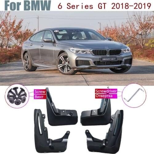 Fender Mud Guard Flaps Splash Flap Mudguards Accessories Mudguard For BMW 6 Series Gran Turismo GT G32 630i 640i 620d1 2019~2018