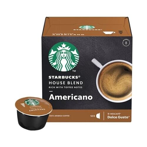 Nescafe Dolce Gusto coffee maker part household cafe Capsule Coffee Capsule American coffee capsules 12pieces americano flavors