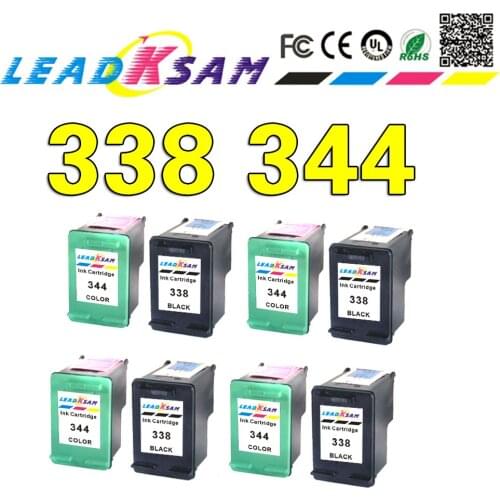 338 343 ink Cartridge compatible for hp 338 343 cartridge for hp338 Deskjet 5740 6520 PSC 1507 1510 Photosmart 8150 460c printer