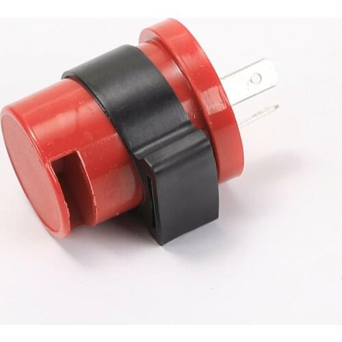 Red 12V 2 Pin Beeper Motorcycle Flasher Relay Turn Signal LED Indicator Blinker