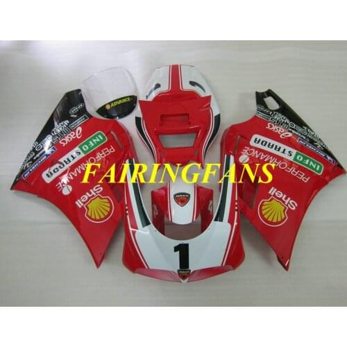 Injection mold Fairings bodywork for DUCATI 748 916 96 98 00 02 ducati 996 998 1996 1998 2002 Fairing body kit+gifts DE01
