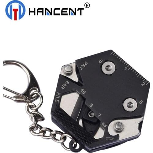 HANCENT EDC Coin Hexagon Screwdriver Multifunction Mini Swiss Army Knife