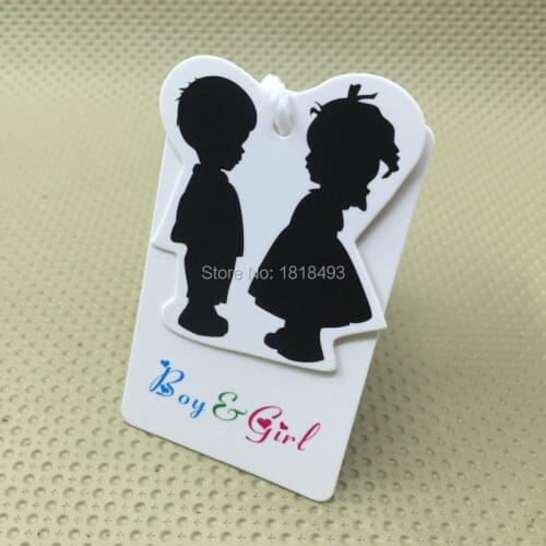 Custom shape cutting tags/kids clothing paper hang tag/garment tags printing/clothing printed labels/clothing woven labels logo