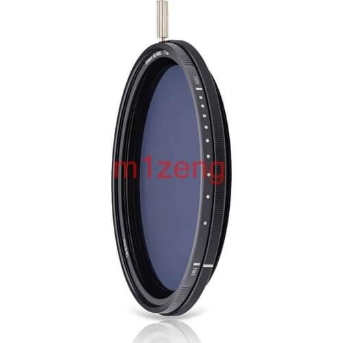 Enhance nano ND-VARIO(ND3~ND32) 1.5-5 stops variable ND filter Nanopro neutral density for dslr mirrorless camera Photography