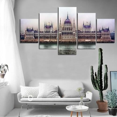 Family decorative painting art wall rectangular classical European architectural decoration TZ102