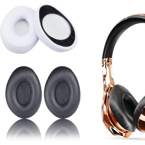 Replacement Earpad Set Ear Cushion Earpads Repair Parts for Monster Diamond Tears Edge On-Ear Headphone