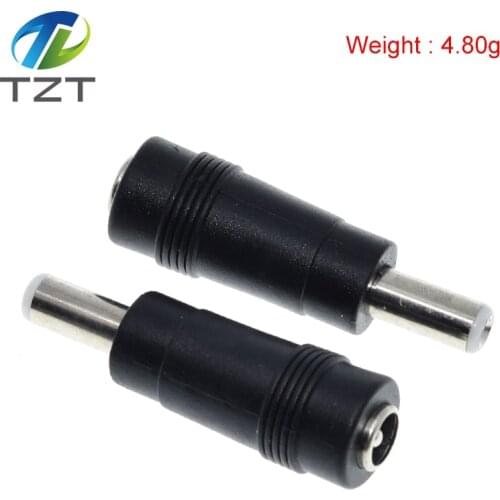 1Pcs 5.5 x 2.1mm Female To 5.5 x 2.5mm Male DC Power Connector Adapter Laptop 5.5*2.1 Female To Male 5.5*2.5