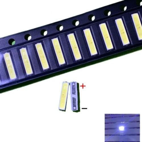 1000pcs JUFEI LED Backlight ZENER DIODE 1W 6V 7016 Cool white LCD Backlight for TV TV Application 01.JB.YH7016W65N01