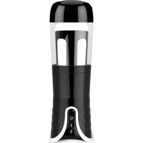 Automatic Telescopic Suck Piston Vibrator for Men Moaning Artificial Vagina Male Masturbator Realistic Pussy Adult Sex Toys