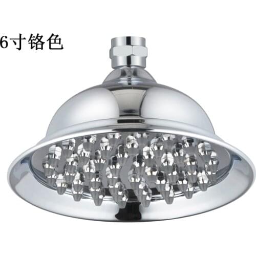 Free shipping chrome clour Brass rainfall Shower Head 15CM shower head round brass