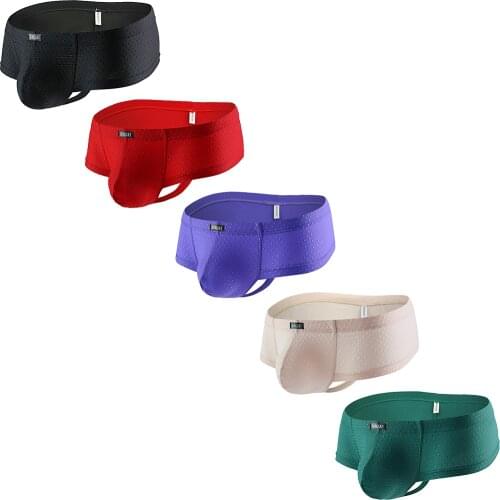 IKingsky Mens Cheeky Boxer Sexy Brazilian Back Underwear Low Rise Pouch Under Panties