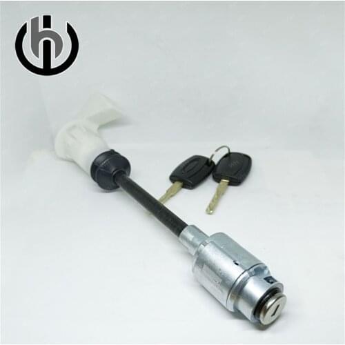 Long Type Rod Bonnet Release Lock Latch Repair Kit Key Set For Ford Focus MK2 2004-2012 OE 1343577 4M5AA16B970BA