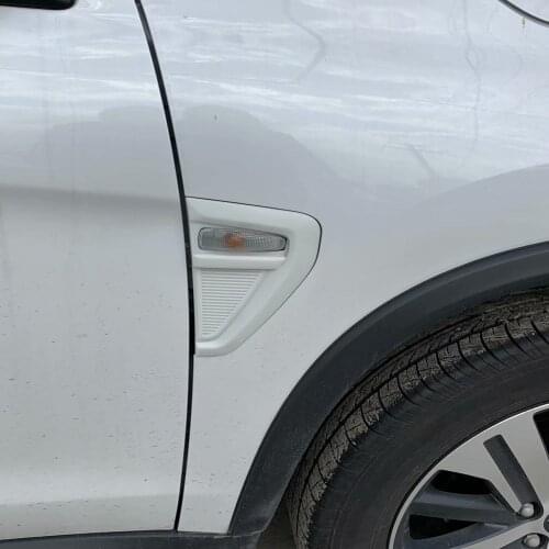 For Mitsubishi ASX RVR Outlander Sport ES 2020 2021 ABS Chrome Side Turn Light Lamp Molding Trim Cover Car Accessories Styling