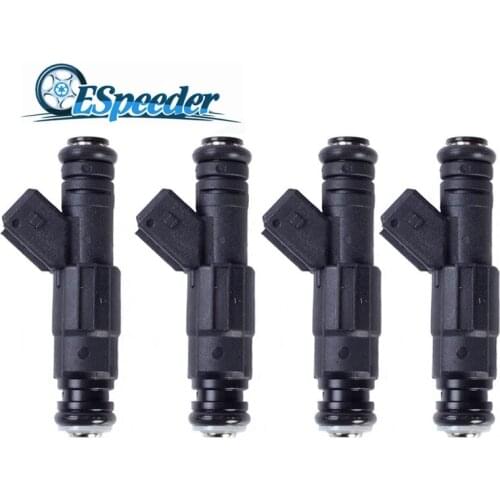 ESPEEDER 4pcs High Impedance 850cc Fuel Injector 1Hole High Quality Nozzle EV1 New performance for racing cars