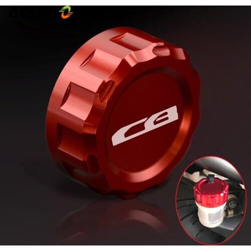 Cylinder Reservoir Cover Rear Brake Fluid Reservoir Cap Cover For Honda CBR1000RR CBR 1000 RR 2008-2012 2013 2014 2015 2016