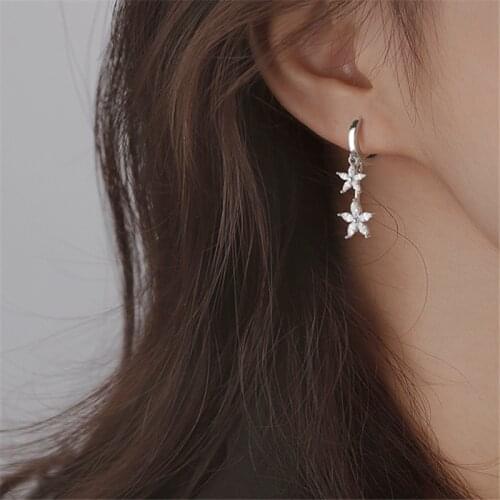 Fashion Tassel Flower Charm Stud Earring For Women Girls Wedding Party New Jewelry eh972