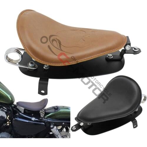 Motorcycle Retro Solo Seat /Solo Seat Base Plate /Springs /Bracket Sitting Cushion Mounting For Sportster 400 CA250 XV250