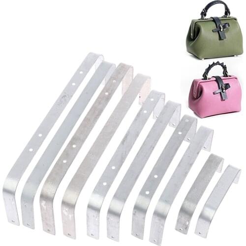 12-30cm Doctor Purse Frame Handmade Bag Parts Screw In Purse Frames Metal Manual Diy Purse Handles