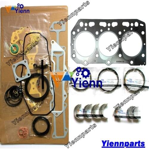 3TN82 3TN82E 3TN82E-SP 3TN82L-RGH Overhaul Rebuild Kit For Yanmar Engine 3TN82-RSR 3TN82E-AS 3TN82TE-G2 Ring Bearing Gasket