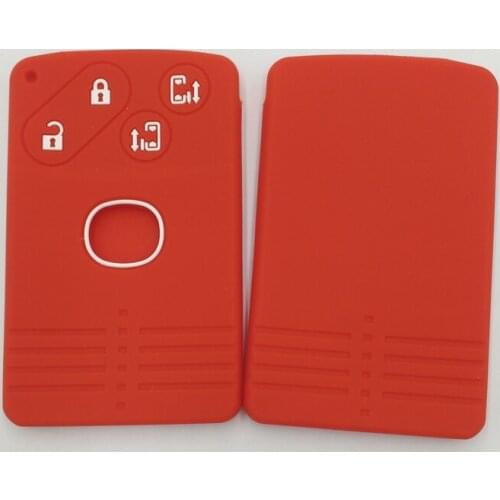 2PC Silicone rubber car key case cover for MAZDA 3 5 6 Atenza Core-wing 3 buttons Smart Remote key shell