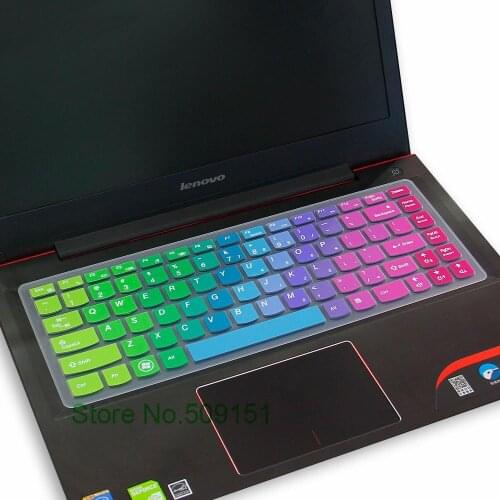 Silicone Keyboard Cover Protector Skin for Lenovo y430p y400 g470 Y40 Z410 Y470 Z470 Y480 Z480 Z465 Z380A V485 V480 Flex 14 2
